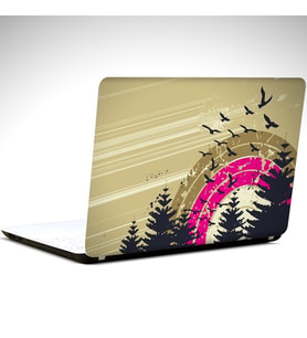 Kuşlar Laptop Sticker 13 İnch (34X24CM)