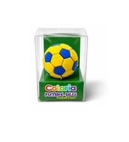 SİLKA ART.1428 COLORIA FUTBOL TOPU ŞEKİLDİ 3D SİLGİ PVC KUTULU - TEKLİ