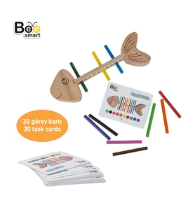 Ahşap Renkli Balıklar 3+ Yaş
