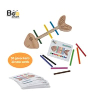 Ahşap Renkli Balıklar 3+ Yaş