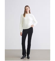 LCWAIKIKI Classic Siyah Dar Fit Kadife Kadın Pantolon