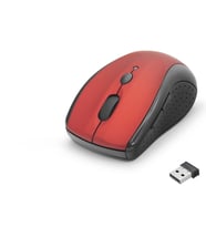 Kablosuz Mouse 800/1600 Dpi - Kırmızı Siyah HDX3405R