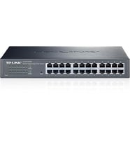 Tp-Link TL-SG1024DE 24 Port 10-100-1000 Mbps Switch Çelik Kasa Easy Smart Rack 
