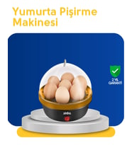 Otomatik Kapanma Özellikli Yumurta Pişirme Makinesi 7 Kapasiteli