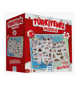 Türkiyemiz Yer Puzzle
