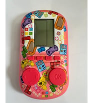 Büyük Tetris Pembe Ağırlıklı Ateri 13x8 Cm