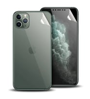 İPhone 11 Pro Film Ön Arka Full Koruyucu Membran Nano Hidrojel Koruyucu Set-(5775) - SSSSSS5722-9