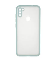 Samsung Galaxy A11 Kılıf Montreal Silikon Kapak - Turkuaz