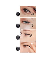 4'lü Desenli Çift Taraflı Eyeliner Seti