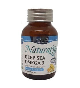 Natura Life Deep Sea Omega 3 Fish Oil 60 Softgel Kapsül