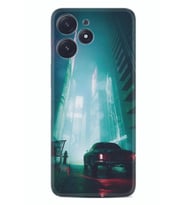 Xiaomi Poco M6 Pro 5G Kılıf Silikon Desen Özel Seri Night Cars 1619