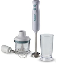 Breakfast El Blender Seti Beyaz 0601/11-700 Watt, Paslanmaz Çelik Bıçaklar, Metal Ayak, 2 Kademeli Hız Ayarı, 600 ml Ölçü Kabı
