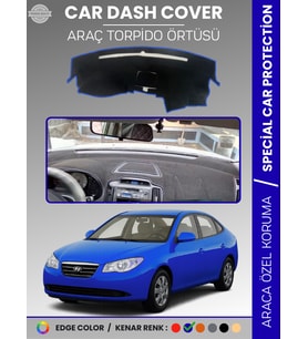 HYUNDAİ ELANTRA (2007-2011) Torpido Örtüsü Ön Göğüs Halı Araca Özel Çatlamayı Önler Kaymaz