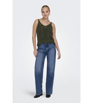 ONLY ONLLYZET LIFE S/L TOP KNT NOOS 15277573 (Haki)