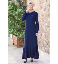 Azra Elbise Lacivert SN62