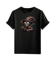 Animasyon Görselli  Unisex (Tshirt) Tişört (Siyah)