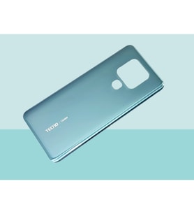 Tkgz - Tecno Camon 16 (CE7j) Arka Kapak Batarya Kapağı - MAVİ
