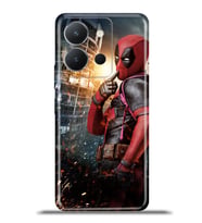 Vivo Y36 Kapak HD Renkli Dizayn Silikon Kılıf - Deadpool