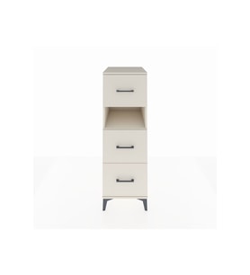 Kronos Dolap Tek Raflı 3 Çekmeceli 44x59x134 Aytaşı-Aytaşı