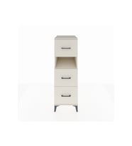 Kronos Dolap Tek Raflı 3 Çekmeceli 44x59x134 Aytaşı-Aytaşı