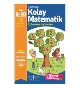 Çıkartmalarla Kolay Matematik 9-10 Yaş