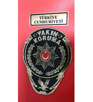 YAKIN KORUMA CÜZDAN ROZETİ (METAL)-SATIN/AL,YAKIN KORUMA KIMLIK KARTLI PERSONELE SATILIR.-SIVILE SATILMAZ
