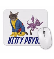 Kitty Pryde Lince Negra Cat Kedi Mouse Pad.jpg