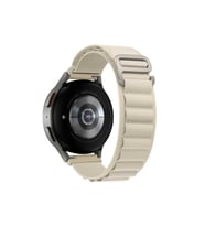 Samsung Galaxy Watch Active 2 44mm Uyumlu 20mm Kordon Alpine Hasır Örgü Zore KRD-74 Kumaş Kayış