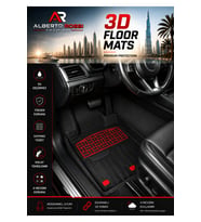 Toyota bZ4X Premium 3D Kauçuk Paspas Enerji Kırmızı