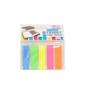 Temat 5 Renk 25 Sayfa 12x45mm Film İndex