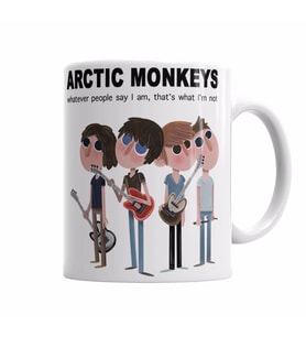 Arctic Monkeys Kupa  Bardak Porselen