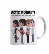 Arctic Monkeys Kupa  Bardak Porselen
