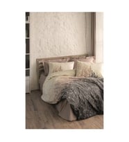 Cotton Box Dual Çift Kişilik Nevresim Takımı Lindon Bej