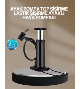 Extra Güçlü Ayak Pompası Otomobil Motosiklet Bisiklet Uyumlu