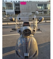 MOTOCAM Yuki Bellini S 125 Ön Cam 2024-2026 Model 41cm Şeffaf Renkli 4mm APARATSIZ