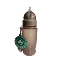 UZSPACE MATARA TRITAN SOFT TOUCH PİPETLİ 3024 400 ML NOUGAT BROWN