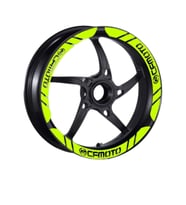 Cf Moto Uyumlu Flo Sarı 1 Set Jant Şeridi