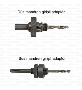 Gfb Bi Metal Panç Metal Testere 30 Mm + Sds Kanallı Adaptör