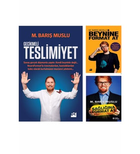 Gecikmeli Teslimiyet - Sağlığına Format At - Beynine Format At / 3 Kitap Set - M. Barış Muslu