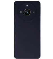 Realme 11 Pro Kılıf Nano içi Kadife Silikon - Lacivert