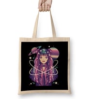 Galactic Anime Celestial Princess Manga Girl Goth Bez Çanta Uzun Saplı