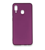 Samsung Galaxy A30 (A305F) Premium Silikon Kılıf Mor