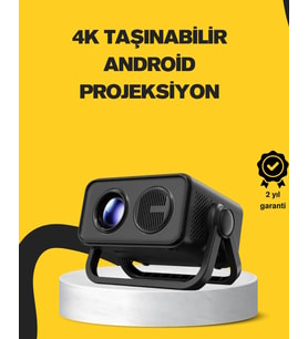 Full Hd 1080P Hdr Destekli Akıllı Projeksiyon Cihazı
