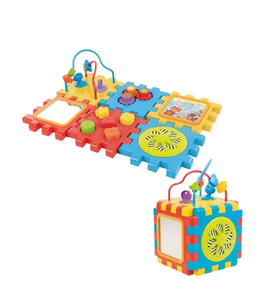 Dolu Eğitici Küp ve Puzzle 2 in 1 (5192)