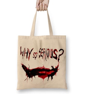 Why So Serious Bez Çanta Uzun Saplı