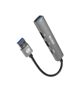 S-LINK SW-U322 USB3.0 to 2xUSB 2.0 1xUSB 3.0 1xType-C Metal USB HUB(1923)
