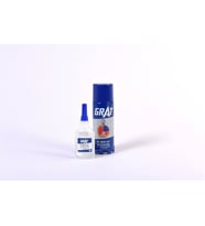 - IKILI YAPISTIRICI -FITIL PLASTIK AKSAM MDF KIT YAPISTIRICI - ULTRA HIZLI 200 ML. GRAT 20522 OEM