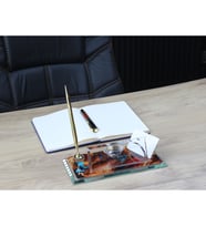 Ofis Masa Dekoru Kristal İsimlik