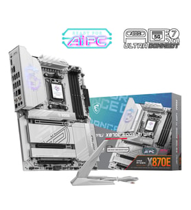 MSI MPG X870E EDGE TI WIFI7 DDR5 HDMI-DP TYPEC PCIE 5.0 AM5 ATX BEYAZ