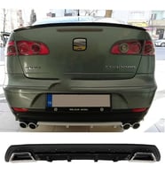 Seat Cordoba Siyah Difüzör Çiftli Kare Egzoz Görünümlü D Tip Difizör